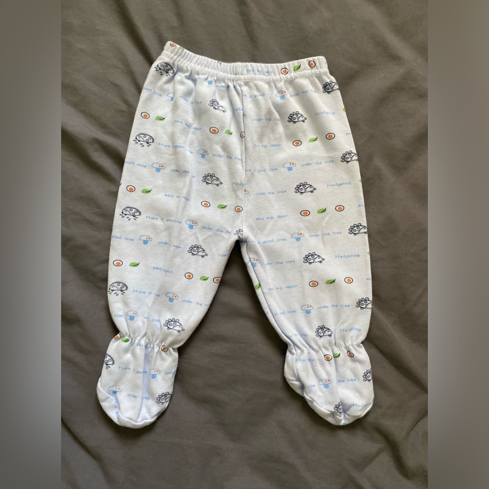 Baby Boy Footed Joggers